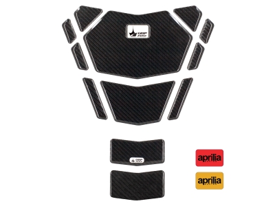 Aprilia RS 457- RS 660 (EXTREMA) ile Uyumlu Kaydırmaz 6D Karbon Tank Pad GC11