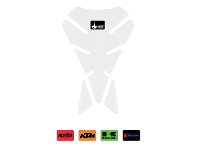 Aprilla, KTM, Kawasaki, Suzuki ile Uyumlu Kaydırmaz Şeffaf Tank Pad GT04