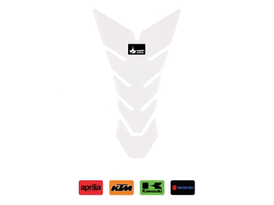 Aprilla, KTM, Kawasaki, Suzuki ile Uyumlu Kaydırmaz Şeffaf Tank Pad GT05