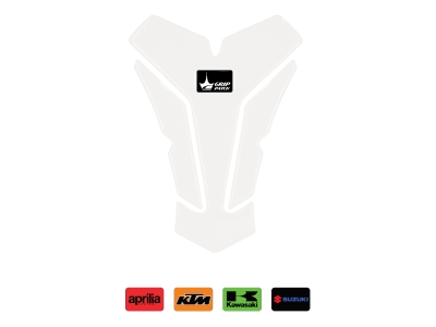 Aprilla, KTM, Kawasaki, Suzuki ile Uyumlu Kaydırmaz Şeffaf Tank Pad GT09