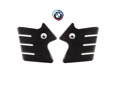 BMW GS R1250 2021 ile Uyumlu Kaydırmaz 6D Karbon Yan Tank Pad GCS05