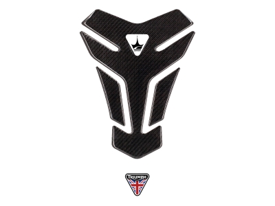 Triumph ile Uyumlu Kaydırmaz Karbon Tank Pad GC01