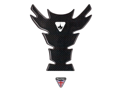 Triumph ile Uyumlu Kaydırmaz Karbon Tank Pad GC03