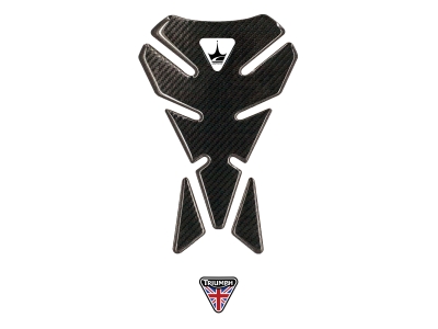 Triumph ile Uyumlu Kaydırmaz Karbon Tank Pad GC04
