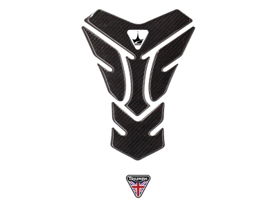 Triumph ile Uyumlu Kaydırmaz Karbon Tank Pad GC06