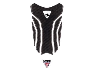 Triumph ile Uyumlu Kaydırmaz Karbon Tank Pad GC07