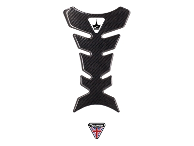 Triumph ile Uyumlu Kaydırmaz Karbon Tank Pad GC08