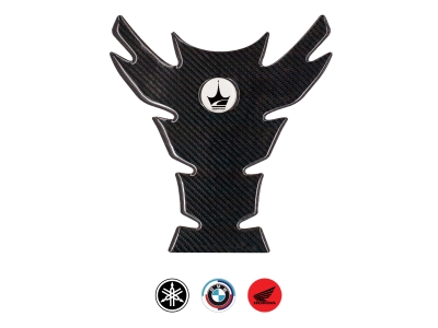 Yamaha, BMW, Honda ile Uyumlu Kaydırmaz Karbon Tank Pad GC03