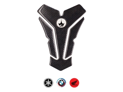 Yamaha, BMW, Honda ile Uyumlu Kaydırmaz Karbon Tank Pad GC09
