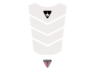 Triumph ile Uyumlu Kaydırmaz Şeffaf Tank Pad GT02