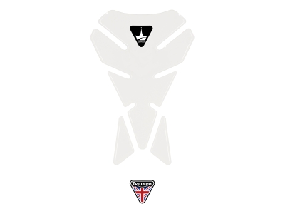 Triumph ile Uyumlu Kaydırmaz Şeffaf Tank Pad GT04
