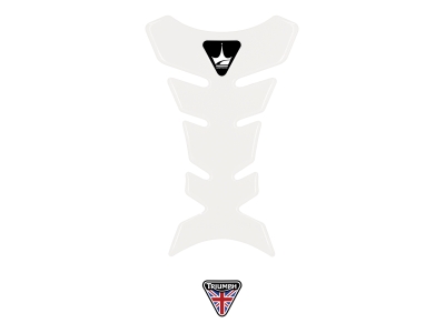 Triumph ile Uyumlu Kaydırmaz Şeffaf Tank Pad GT08