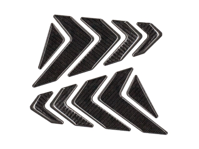 Universal Kaydırmaz 6D Karbon Yan Tank Pad GCS02