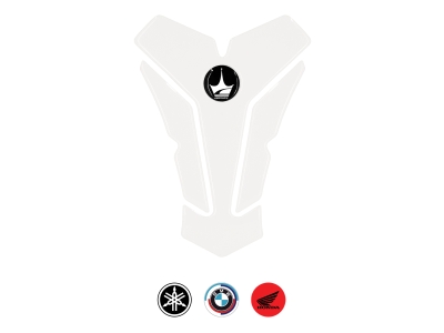 Yamaha, BMW, Honda ile Uyumlu Kaydırmaz Şeffaf Tank Pad GT09
