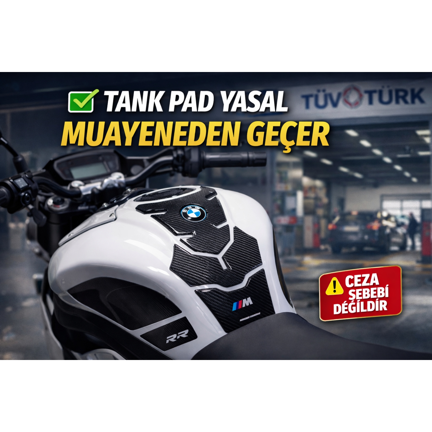 Tank Pad Kullanmak Yasak mı? Muayene, Ceza ve Yasal Mevzuat Rehberi (2025)