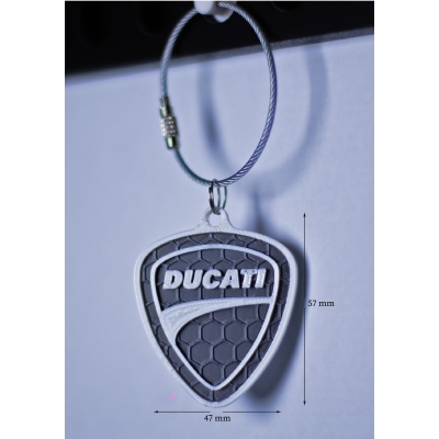 3D BASKI GRİ APRİLİA FİLAMENT ANAHTARLIK