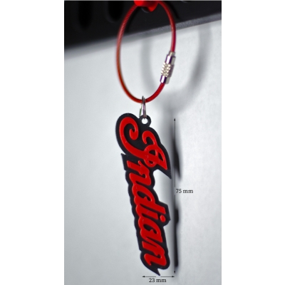 3D BASKI INDİAN FİLAMENT ANAHTARLIK