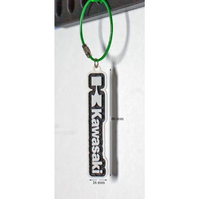 3D BASKI KAWASAKİ FİLAMENT ANAHTARLIK