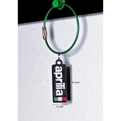 3D BASKI RENKLİ APRİLİA FİLAMENT ANAHTARLIK