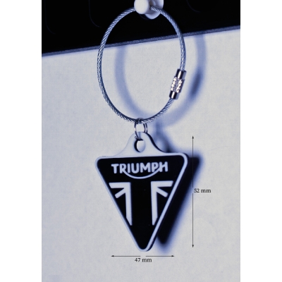 3D BASKI TRIUMPH LOGOLU FİLAMENT ANAHTARLIK