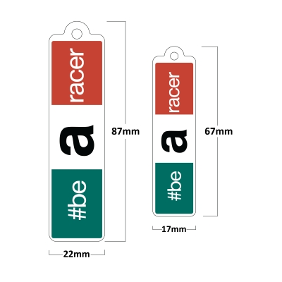 Aprilia #Be A Racer Poliüretan Damla Anahtarlık (2 Adet)