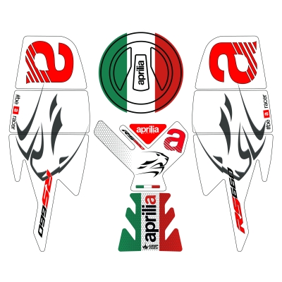Aprilia RS 660 (2025) 13 Parça Tank Pad Seti GC61-1
