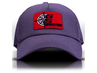 BMW GS ADVENTURE Fileli Lila Beyzbol Şapka Unisex Trucker Cap