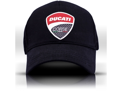 Ducati Corse Fileli Siyah Beyzbol Şapka Trucker Cap