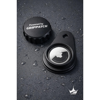 Grippatch AirTag Su Geçirmez Vida Kapaklı Gizli Montaj kutusu 