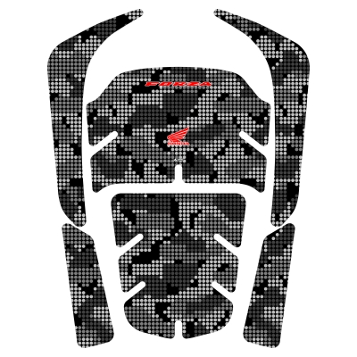 Grippatch Honda Forza-250 (2024-2025) ile Uyumlu Renkli  Tank Pad – Depo Koruma Seti GC20-M-1