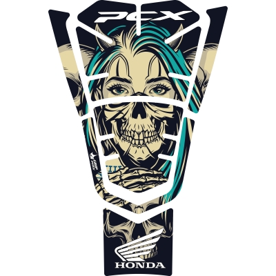 Grippatch Honda PCX 125 (2021-2024) Uyumlu Tank Pad - Depo Koruma - GC19-DK-1