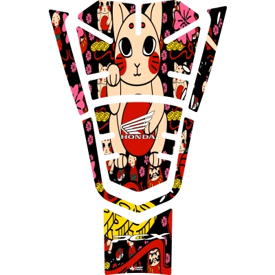 Grippatch Honda PCX 125 (2021-2024) Uyumlu Tank Pad - Depo Koruma - GC19-DK2