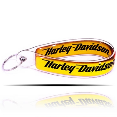 HARLEY-DAVIDSON SARI GIFTSOME ŞERİT ANAHTARLIK