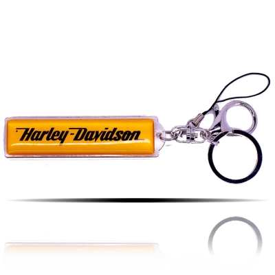 Harley-Davidson Sarı Siyah Anahtarlık