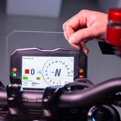 Honda 2024-2025 5.5 İnç ile Uyumlu Grippatch Motosiklet Ekran Koruyucu Film