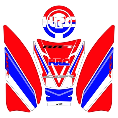 Honda CBR1000RR (2025) 13 Parça Tank Pad Seti GC97