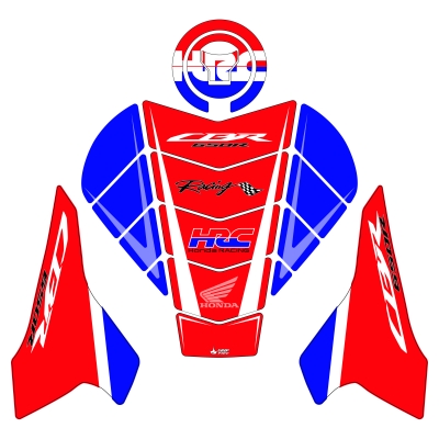 Grippatch Honda CBR650R (2025) Uyumlu 18 Parça Renkli Tank Pad Seti GC41-3