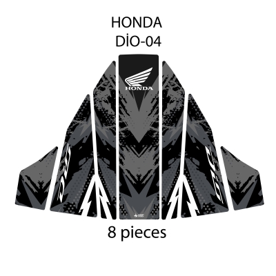 Honda Dio Uyumlu Renkli Tank Pad – GC22-4  Çizilmelere Karşı Koruma