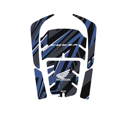 Honda Forza-250 (2024-2025) Uyumlu Tank Pad – Depo Koruma Seti GC20-M