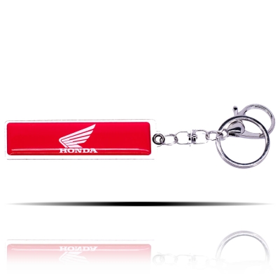 Honda Logolu Kırmızı Anahtarlık