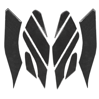 HONDA - PCX 125 2021-2024 İLE UYUMLU 6D KARBON YAN GÖVDE KORUMA TANK PAD