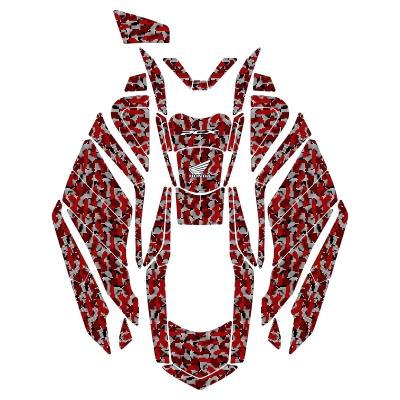 Honda PCX 125 (2025) Uyumlu 43 Parça Renkli Tank Pad Seti GC40-R3