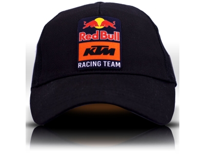KTM Redbull Fileli Siyah Beyzbol Şapka Unisex Trucker Cap - Racing Team