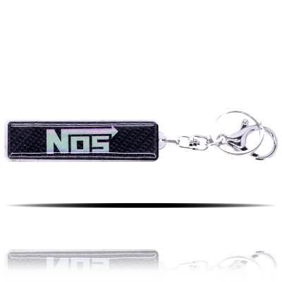 NOS 5D KARBON FİBER ÜZERİ HOLOGRAM BASKILI ANAHTARLIK