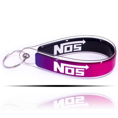 NOS FLAME SİYAH GIFTSOME ŞERİT ANAHTARLIK