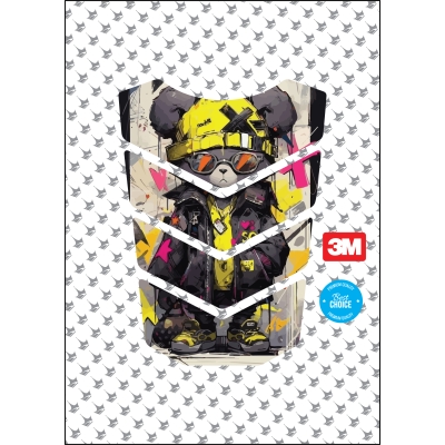 Universal Renkli Tank Pad (R-U-3) – Çizilme Koruyucu, Kaydırmaz Tank Ped, Evrensel Uyumlu