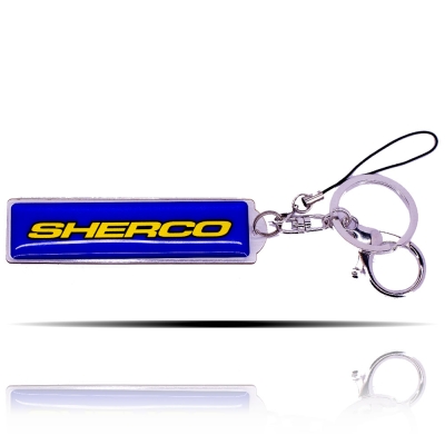 Sherco Logolu Mavi Anahtarlık