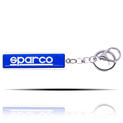 Sparco Logolu Mavi Anahtarlık