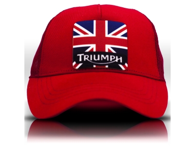 Triumph Fileli Kırmızı Beyzbol Şapka Unisex 