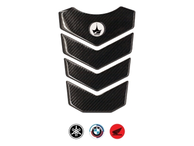 Yamaha, BMW, Honda ile Uyumlu Kaydırmaz Karbon Tank Pad GC02